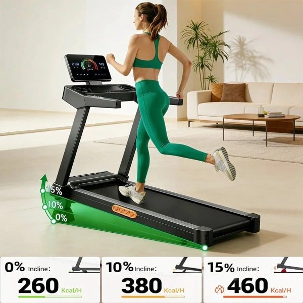Wentink Mo Loopband- L20 loopband-180 kg maximale belasting, motor - Loopband inklapbaar - Loopbanded voor thuis