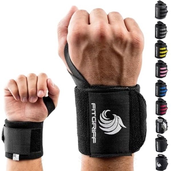 Wrist Wraps Gym voor Krachttraining - Polsbanden Fitness voor Gewichtheffen en Bodybuilding