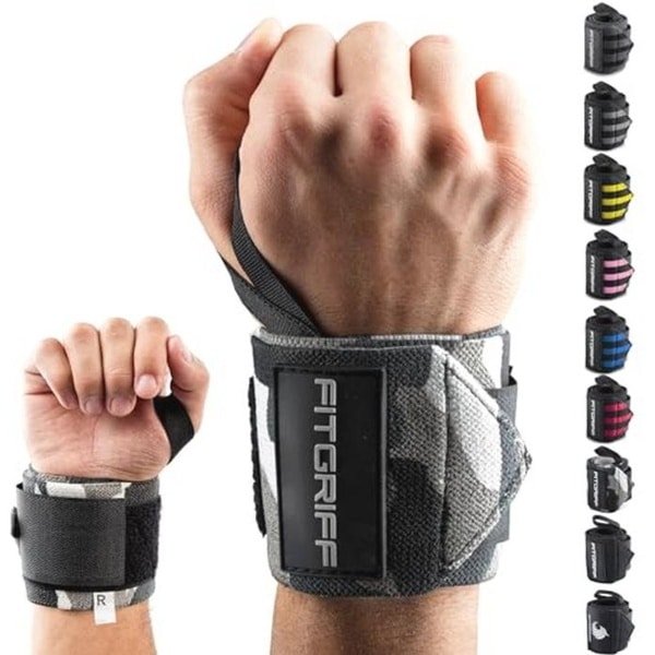 Wrist Wraps voor Gewichtheffen - Polsbanden Fitness voor Krachttraining