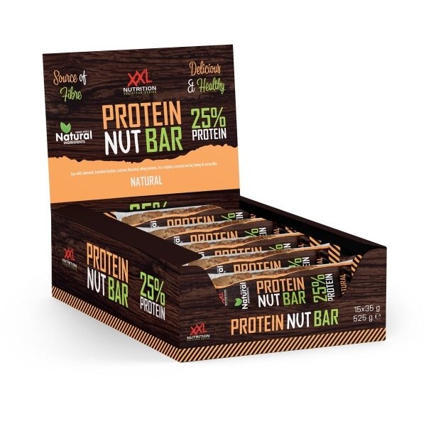 XXL Nutrition - Protein Nut Bar - Noten Mix - Eiwitreep - 15 Pack