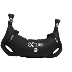 Xtreme Fitness - Bulgarian Bag 25kg - Fitness sandbag voor krachttraining - Weightbag - Zandzak - Gewichtzak - Powerbag - Geschikt voor Crossfit & Fitness - Zwart - Voor Functionele Training - Voor Bil en Coretraining
