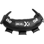Xtreme Fitness Premium Bulgarian Bag 20 KG - Zwart Wit - Powerbag - Sandbag - Gewichtzak - Zandzak - Weightbag - Hyrox Training - Krachttraining - Crossfit - Home Gym