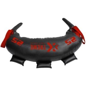 Xtreme Fitness Premium Bulgarian Bag 25kg Rood - Powerbag - Sandbag - Gewichtzak - Zandzak - Weightbag - Hyrox Training - Krachttraining - Crossfit - Home Gym