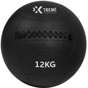 Xtreme Fitness Wall Ball 12Kg - medicijnbal - medicine ball - wall ball - crossfit - Gewicht bal - medicine ballen - Hyrox Training - Comfortabele grip Voor Krachttraining en Functionele Oefeningen - Wall Ball voor Full Body Workouts