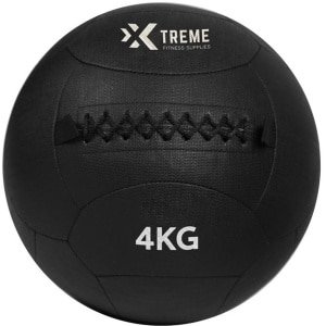 Xtreme Fitness Wall Ball 4Kg - medicijnbal - medicine ball - wall ball - crossfit - Gewicht bal - medicine ballen - Hyrox Training - Comfortabele grip Voor Krachttraining en Functionele Oefeningen - Wall Ball voor Full Body Workouts