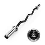ZEUZ EZ Curlstang 10 kg - Halterstang voor Biceps & Triceps - Fitness & Krachttraining