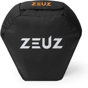 ZEUZ Húsafell Sandbag 160 KG - Strongman Zandzak - Powerbag voor Fitness & CrossFit - Gewichtszak voor Krachttraining - Zilver