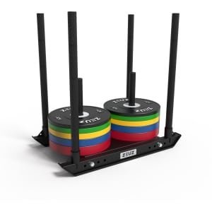 ZEUZ Power Sled - Fitness Push & Pull Sled - voor Krachttraining & CrossFit