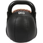 Zachte Kettlebell - Fitness Gewicht - Krachttraining Thuis - Schokbestendig PU-leer - 6 kg - One Color