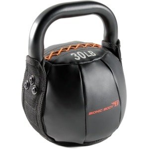 Zachte Kettlebell - Gewicht Ball - Krachttraining Fitness - Zachte Materiaal Bescherming - 30 Pond Gewicht - Zwart