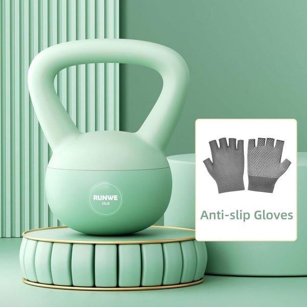 Zachte Kettlebell met Gewichtsopties voor Krachttraining