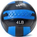 Zachte Muur Medicine Ball 1,8 kg - Blauw/Zwart voor Krachttraining