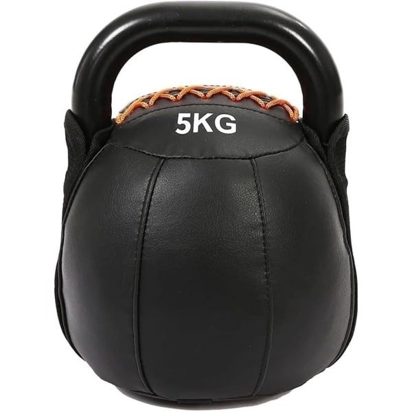Zachte waterfles - Fitness gewicht - Krachttraining thuis - Schokbestendig ontwerp - 5 kg - One Color