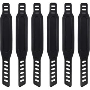 Zes Pedal Straps voor Fietsen - Verstelbare en Duurzame Fietspedalen, Geschikt voor Thuis en Gym, Ideaal voor Fitness en Cardio Training