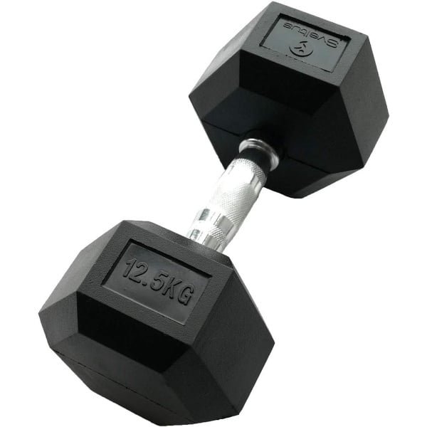 Zeshendige Halter 12,5 kg voor Krachttraining
