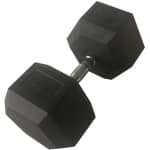 Zeshoekige Halter - Krachttraining Gewicht - Rubberen Dumbbell voor Fitness en Spieropbouw