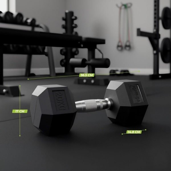 Zeshoekige Halter Set - Trainingsgewicht voor Krachttraining & Fitness
