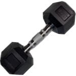 Zeshoekige Halters met Ergonomisch Handvat 2,5 kg tot 15 kg voor Krachttraining