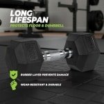 Zeskanige Halter voor Krachttraining en Fitness - 2 kg