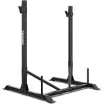 Zipro® Halterstandaard met ruimte voor ladingen - Verstelbare halterrek - Power rack - Haltersteunen - Geschikt voor Krachttraining, Fitness, CrossFit & Functional Training - Duurzaam en Comfortabel