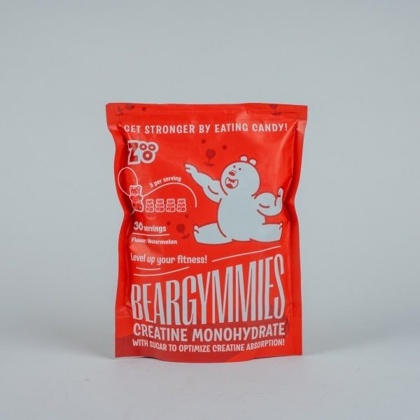 Zooo Nutrition - Creatine - Creatine monohydraat - Voedingssupplement - Geen Poeder nodig - 150 beertjes (30-50 doseringen) - Vegan - Watermeloen