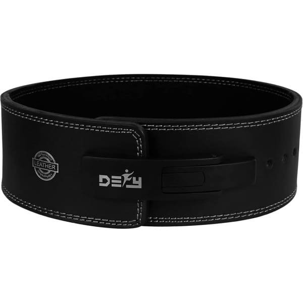 Zwaargewicht Tilriem (10MM) - 100% Leder voor Krachttraining & Fitness - 4 Inch Breed