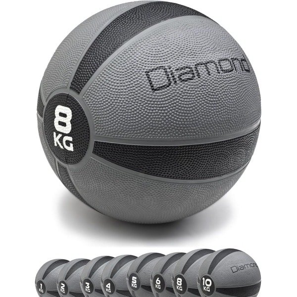 Zware Medicijnballen Rubber - Geschikt voor Krachttraining, Fitness en Fysiotherapie
