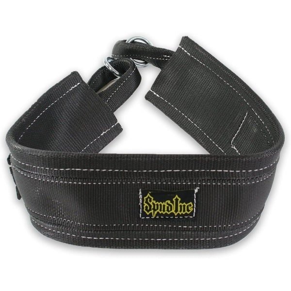 Zwarte Belt Squat Riem voor Gewichtheffen en Krachttraining
